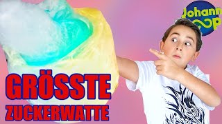 Grösste ZUCKERWATTE der Welt... Versuch 1 | Johann Loop screenshot 3