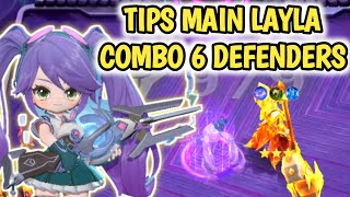 COMBO TERKUAT BERMAIN LAYLA | CARA BERMAIN COMMANDER LAYLA #magicchessgogo #mcgg