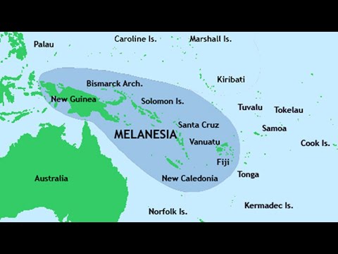 Video: ¿Qué países están en Melanesia?