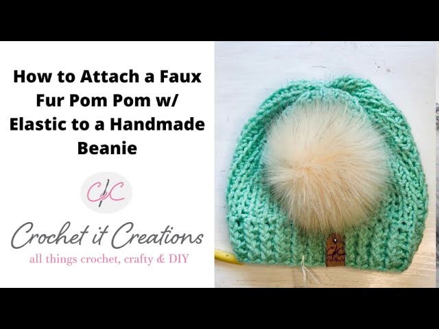 Removable Pom Pom Tutorial - Change colors! 