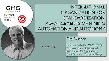 GMG Partners Webinar Series: Advancements Of Mining Automation and Autonomy