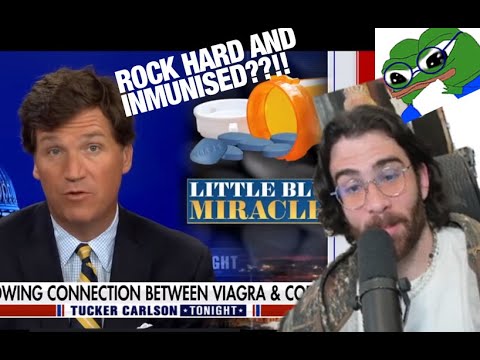 Thumbnail for Hasanabi REACTS to Tucker Carlson using Viagra for Covid│ FOX NEWS REACTS