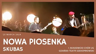 Skubas - nowa piosenka podczas koncertu Mikromusic (Gdańsk, Teatr Szekspirowski, 15.03.2019)