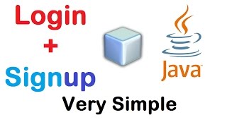 How to make Java Login Page and Signup Software using Java GUI graphical user interface screenshot 4