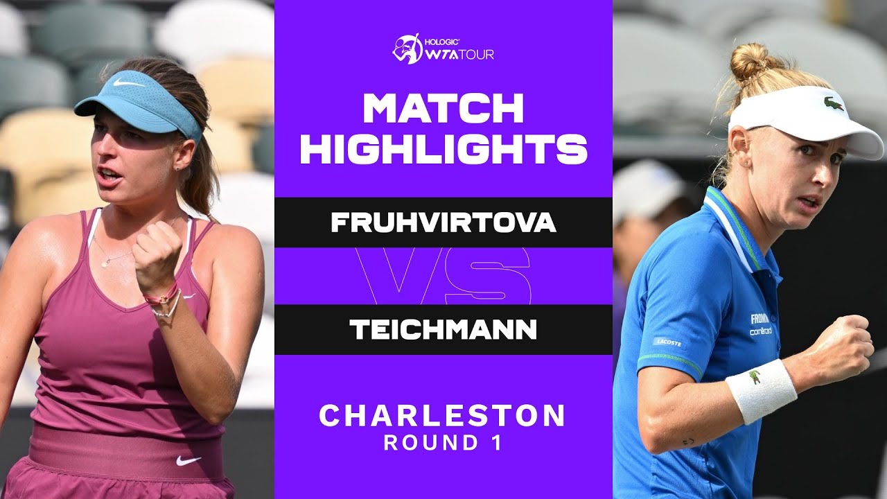 Linda Fruhvirtova vs. Jil Teichmann | 2023 Charleston Round 1 | WTA Match Highlights