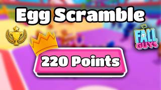 [World Record] Egg Scramble High Score 220 Points - Fall Guys Speedrun by YuerDancer_
