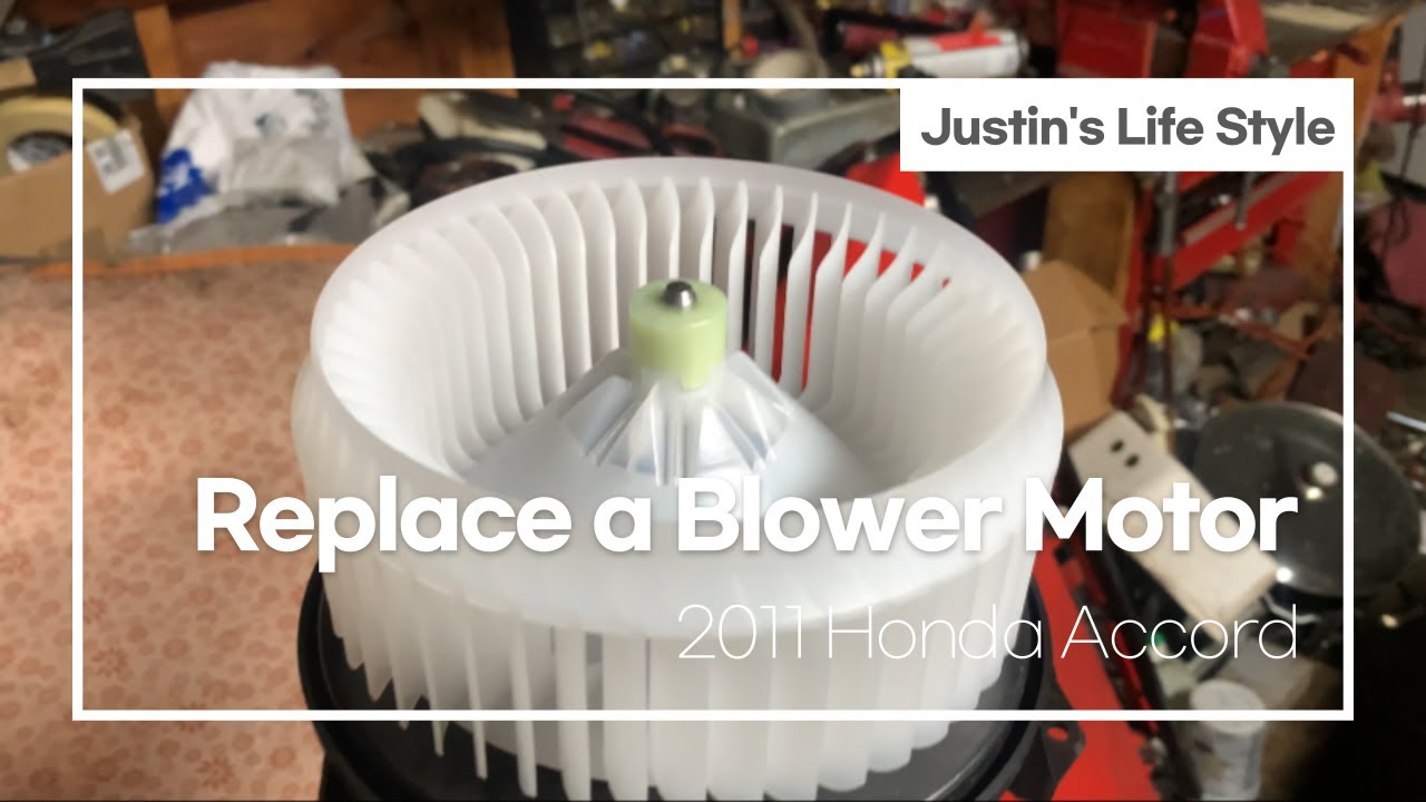 How to Replace Blower Motor 2011 Honda Accord 저스틴의 시카고 브이로그