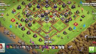 TH 11 HYBRID .. WITH ELECTRO CC  !!! AN EXTREME DANGEROUS ATTACK FOR ALL TH 11 BASES ! # VICTORY