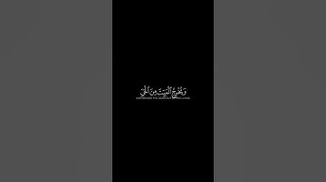 فسبحان الله حين تمسون وحين تصبحون بصوت القارئ عبدالرحمن مسعد || قرآن كريم شاشة سوداء🌱