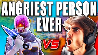 1v1ing The ANGRIEST Player On Apex Legends