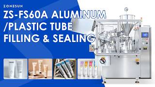 Zonesun Zs-Fs60A Automatic Aluminum Plastic Tube Filling And Sealing Machine