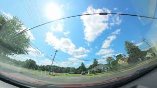 Central New Jersey to Stone Harbor, New Jersey / 3 Hour Drive in Five Minutes, Insta360 X3 Timeshift