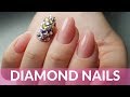 STUNNING Diamond Nails | Russian, E-File Manicure | Full Manicure