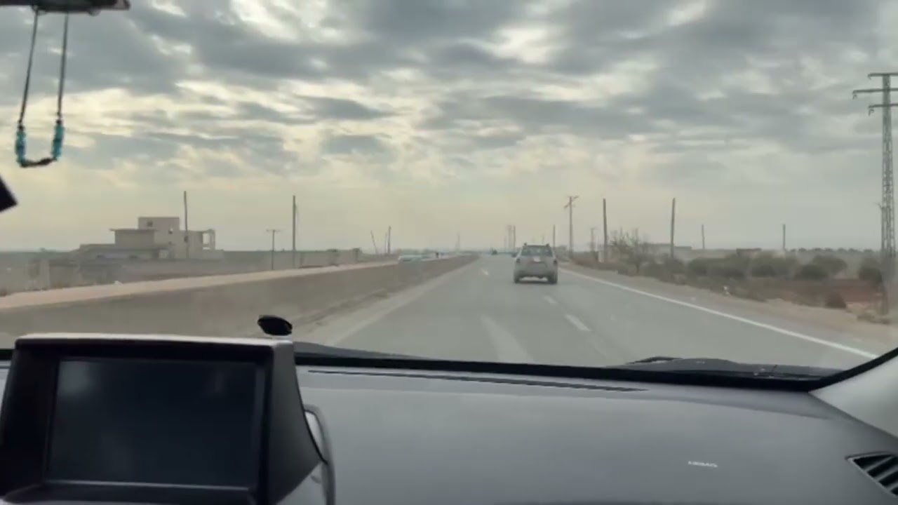 طريق حلب عفرين  احلا ذكريات قضينا على هالطرقات 