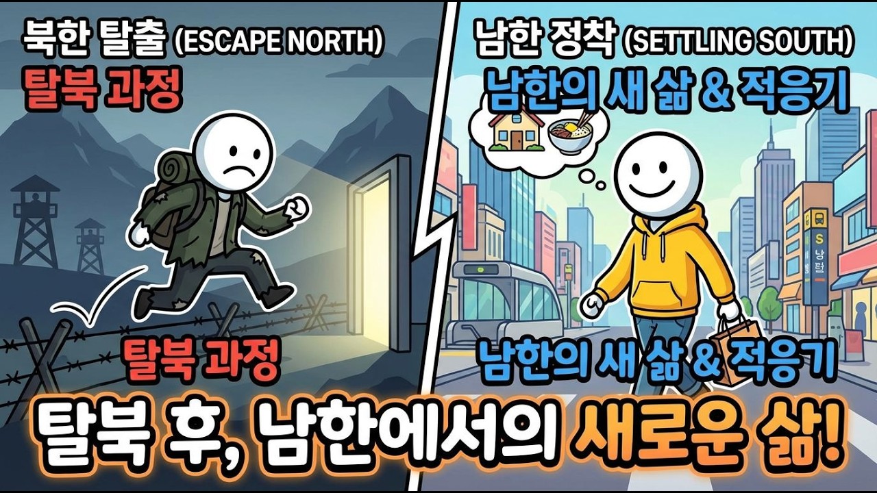 남한에서 마주한 낯선 자유, 그들의 이야기