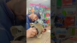 motor ki koel bana kar rewinding karna #electic #viralvideo #trending #...