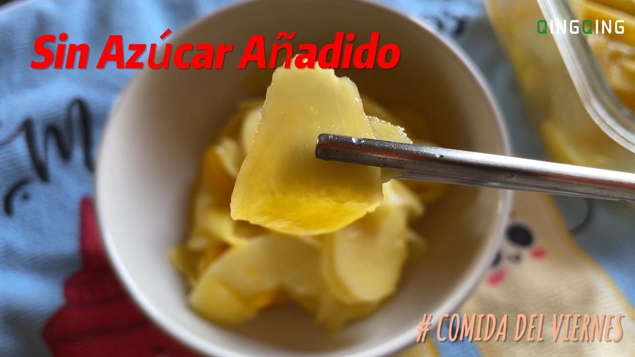 Si Te Gusta El Jengibre Encurtido, Prueba Esta Receta | fruit pickled jinger | 水果腌姜（健康版泡姜）