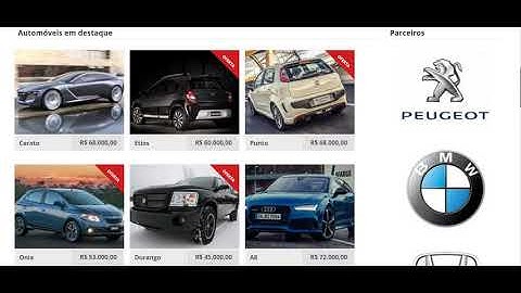 Script Site PHP Revenda de Automóveis