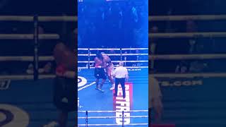 Security Step in at Anthony Joshua vs Jermaine Franklin Fight #shorts