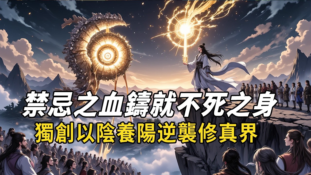 《禁忌之血鑄就不死之身，獨創以陰養陽逆襲修真界！》體內禁忌之血催生神種，以陰養陽獨創奇徑，攜萬變怪螺踏上一條無法複製的成仙之路！這不是簡單的復仇，這是一場從凡塵到仙境的絕地蛻變。#动画推荐 #穿越