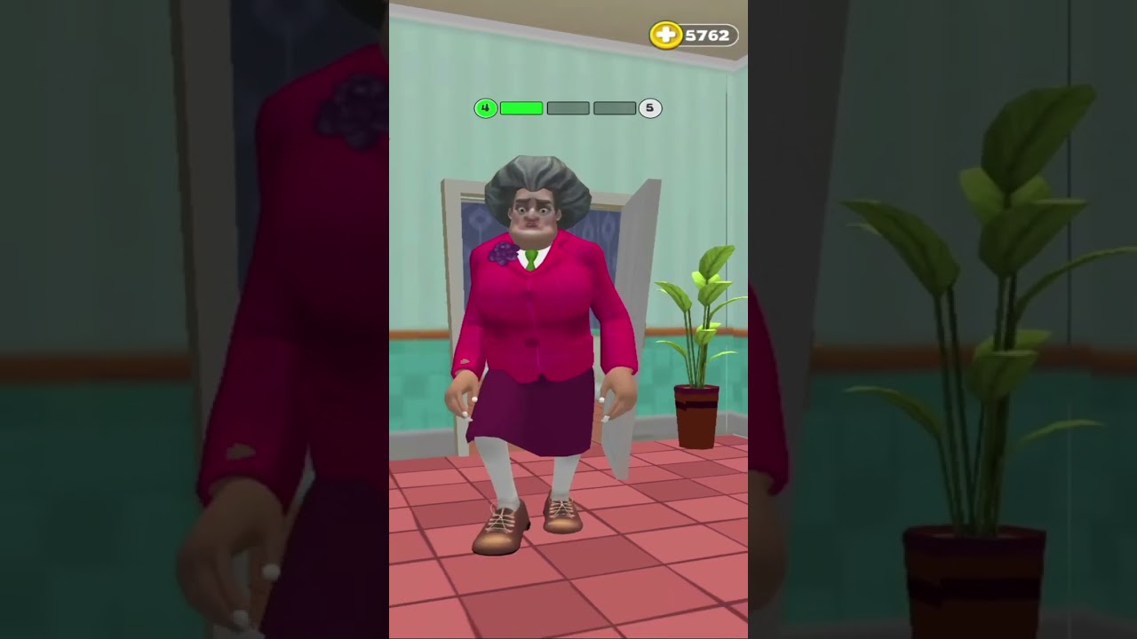 Prankster 3D - Scary Teacher prank 129 - Miss T #prank #shortsvideo #shortsgame #shorts #shortsfeed