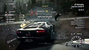 NFS Rivals- Beating Hard Interceptor in 35 Seconds