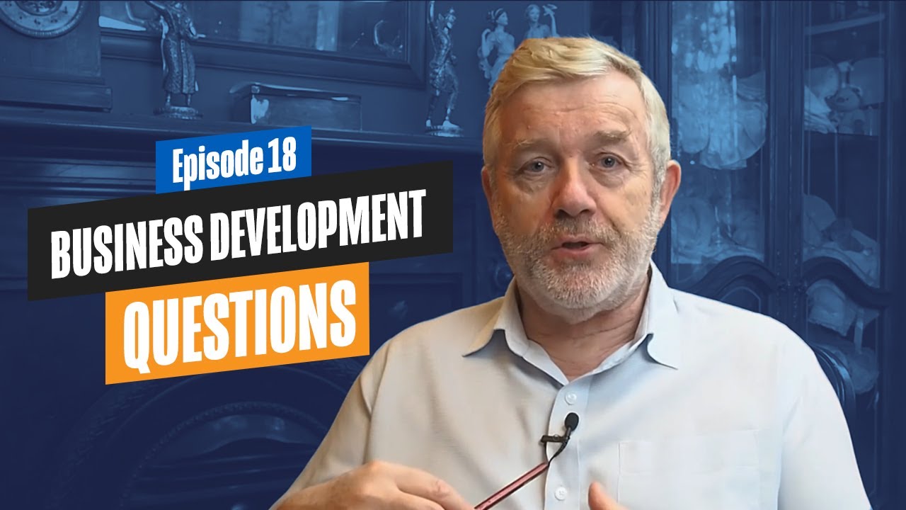Consulting Business Development Questions - How to Get Clients - YouTube