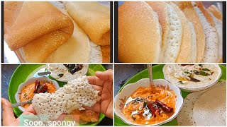 Set Dosa Recipe & Ginger Tamato Chutney |Instant Dosa | Breakfast Recipes🌹Appam🌹 #shorts #breakfast screenshot 5