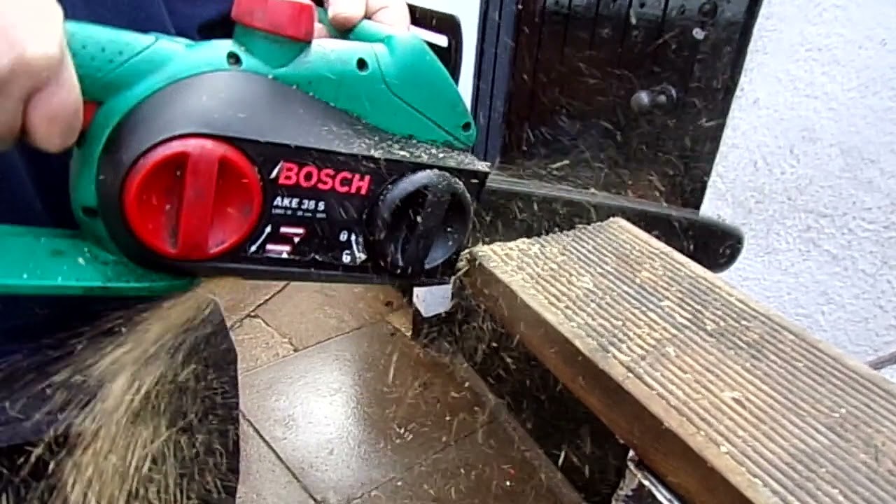 BOSCH ake 35 s electric chain saw YouTube — free download