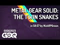 Metal gear solid the twin snakes by nickrpgreen in 5857  summer games done quick 2023