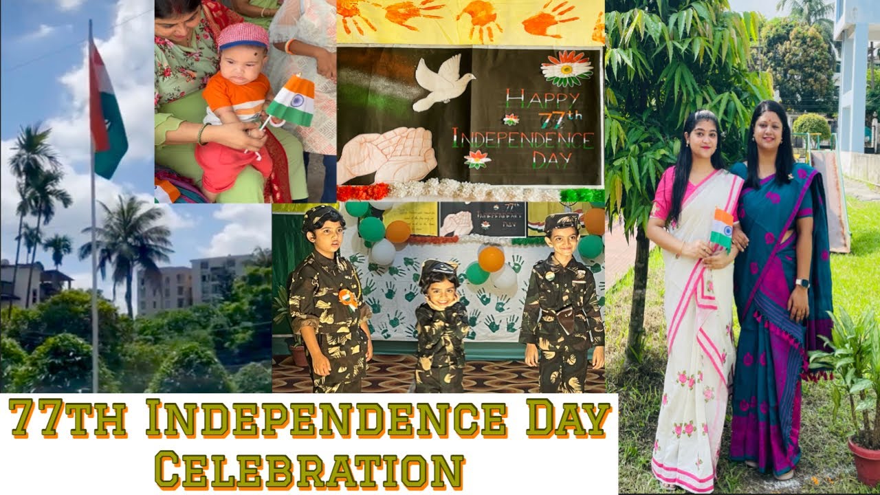 77th Independence Day Celebration 2023 | Flag Hoisting to Cultural ...