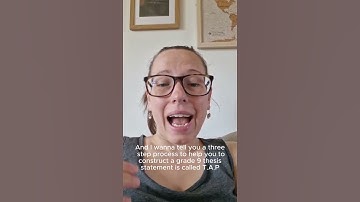 Use this for a grade 9 essay introduction!