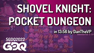 Shovel Knight: Pocket Dungeon by DanTheVP in 13:56 - Summer Games Done Quick 2022