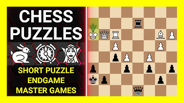 Chess Puzzles to Practice. Themes: Short puzzle, Endgame, Master games. Learn Chess