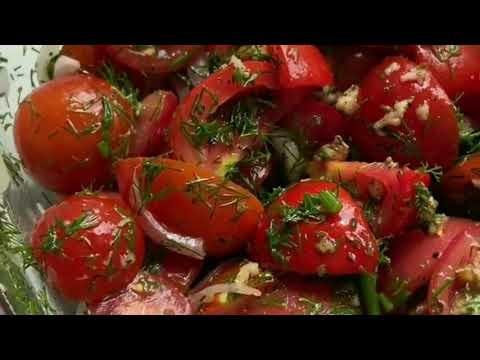 Быстрые маринованные помидорчики🍅 (  Asan pomidor salatı. )