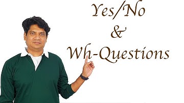 Video # 40: Yes/No Questions and Wh-Questions