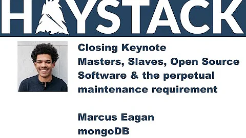 Haystack US 2021 - Closing Keynote - Masters, Slav...