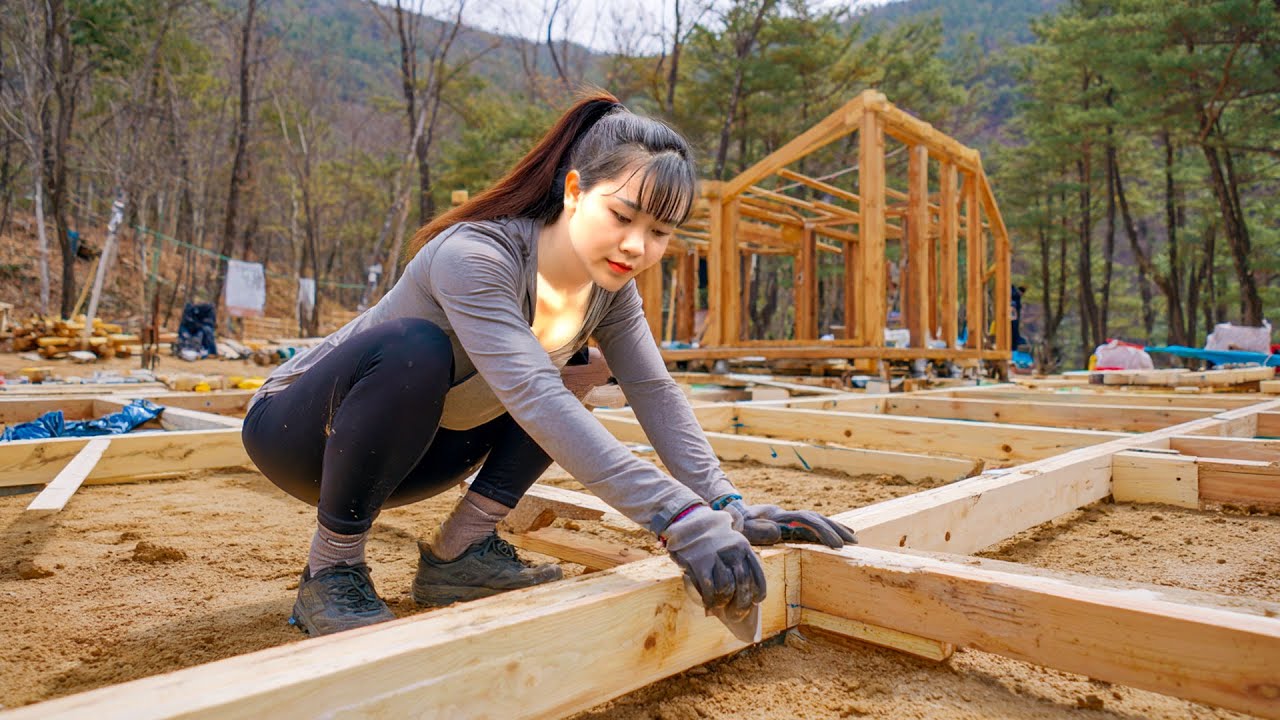 Building the Most Beautiful House | Building a Large Farmhouse in Less Time