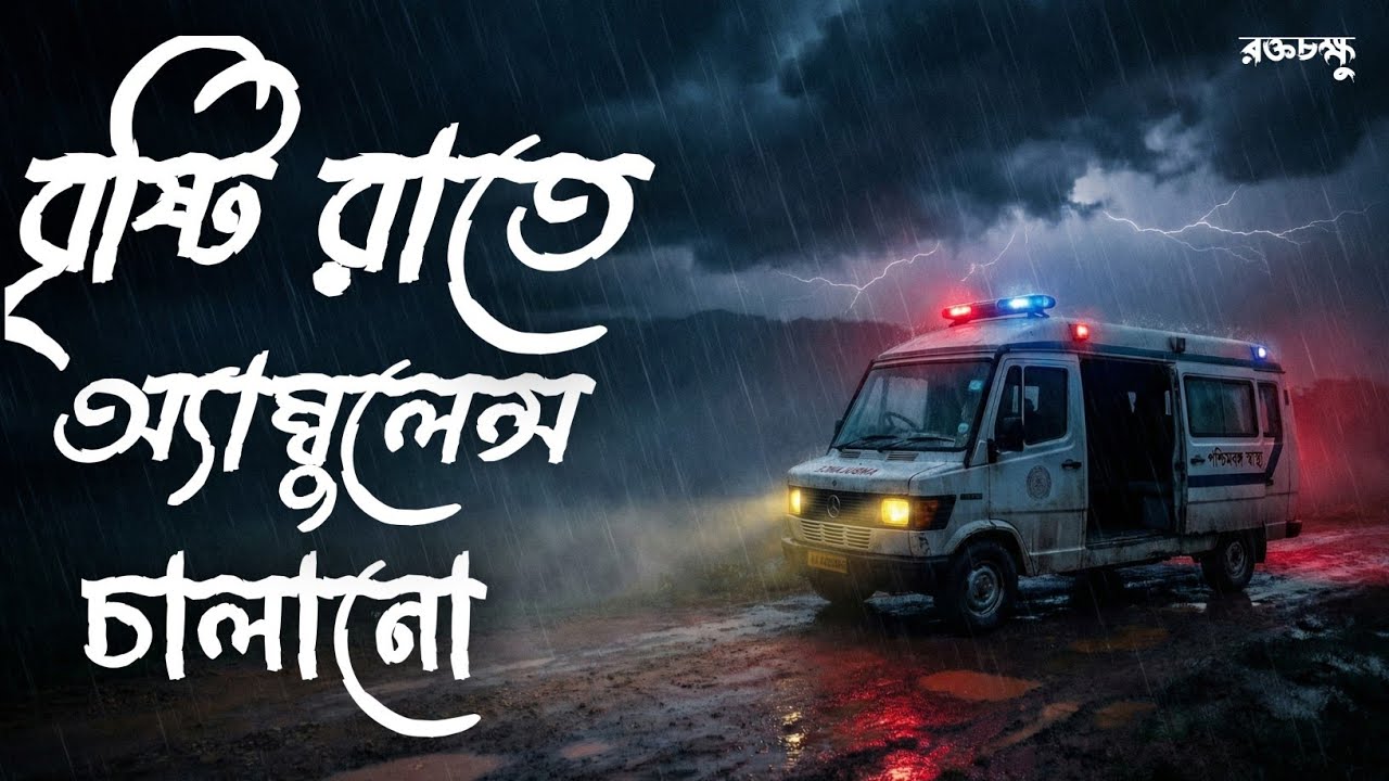 বৃষ্টি রাতে অ্যাম্বুলেন্স চালানো | রোগী পৌঁছাল, কিন্তু কেউ তাকে চিনল না | আসল ভৌতিক গল্প