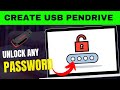 Unlock any computer and laptop password | Use this USB pendrive