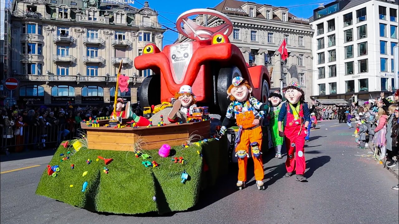 Luzerner Fasnachtsumzug 2023 | Güdismäntig Umzug - Luzerner Fasnacht 2023