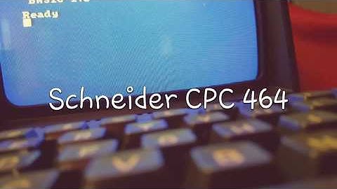 Schneider CPC 464