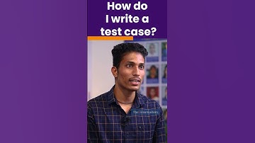 Software Testing | How do I write a Test Case? | #shorts #kiransir #interviewquestions