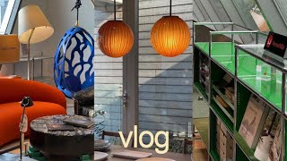 [VLOG] 결혼준비VLOG+끝 없는 신혼가구투어VLOG(까르띠에 탱크 머스트, 쇼메 토르사드 , USM, 콘란샵, 이사무노구치 테이블, 컷코, 케일라베넷, 까시나)