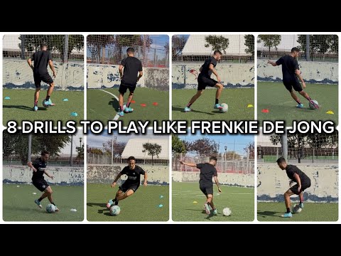 Train To Play Like Frenkie de Jong | 8 Midfielder Drills To Dominate Every Game ⚽️🔥