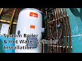 Megaflo Unvented Hot Water Cylinder & Vaillant System Boiler Installation