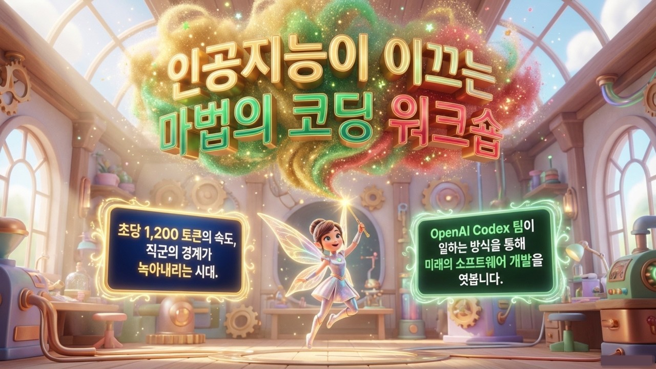 ⁣인공지능이 이끄는 마법의 코딩 워크숍과 OpenAI Codex | 상상이 즉시 앱이 되는 빌더의 시대