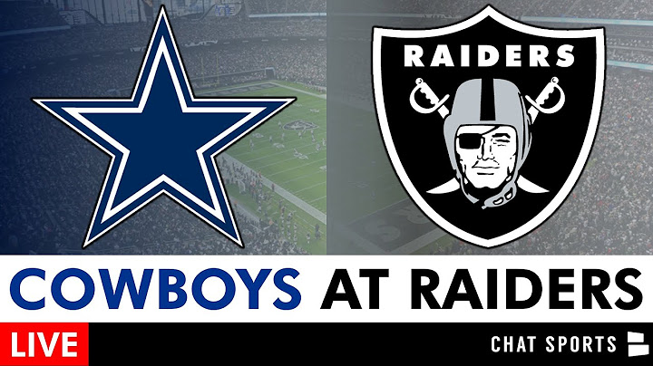Cowboys vs. Raiders Live Streaming Scoreboard, Play-By-Play, Highlights | 2024 NFL Preseason Week 2