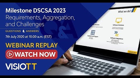 WEBINAR #1: Milestone DSCSA 2023: Requirements, Aggregation, and Challenges