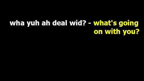 How to Greet People in Jamaican Patois Language